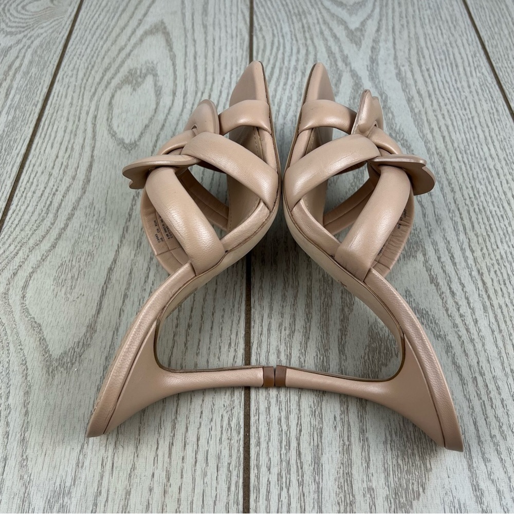 Coach Women's Kellie Leather Signature Dress Sandals 9.5B Beechwood Tan $225 - Picture 6 of 15